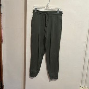 Forest green joggers!